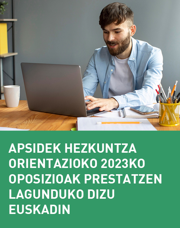 HEZKUNTZA-ORIENTAZIOKO OPOSIZIOAK PRESTATZEKO MATERIALAK EUSKADIN