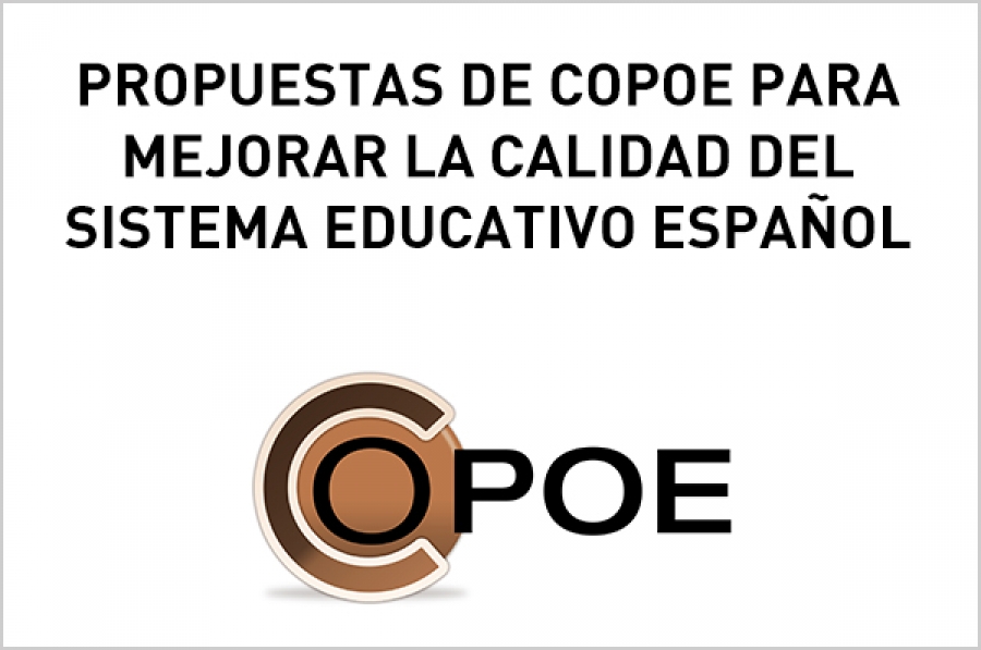 Propuestas de COPOE para mejorar la calidad del Sistema Educativo español. Curso 2019-20