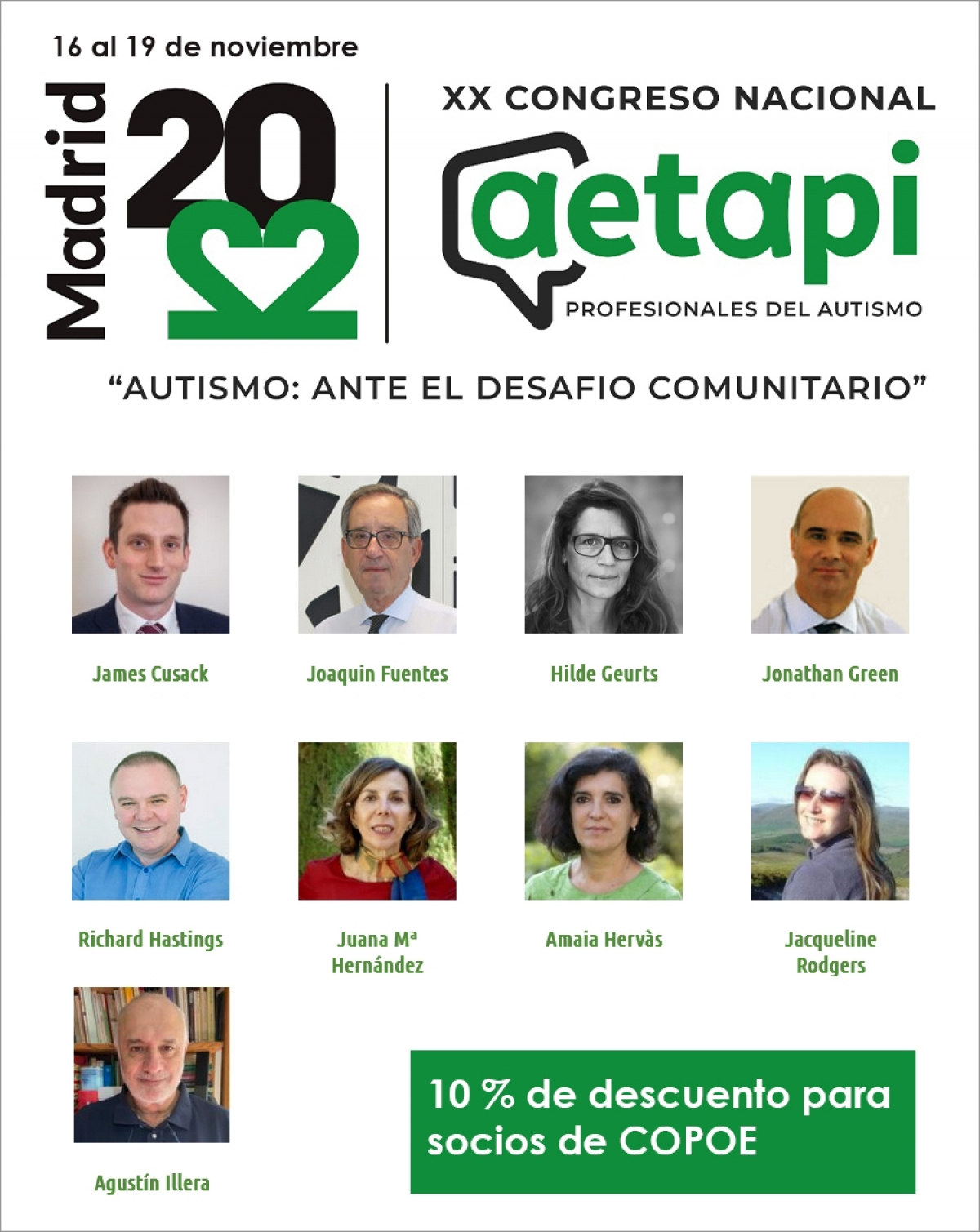 XX Congreso Nacional AETAPI, 16 al 19 de noviembre en Madrid