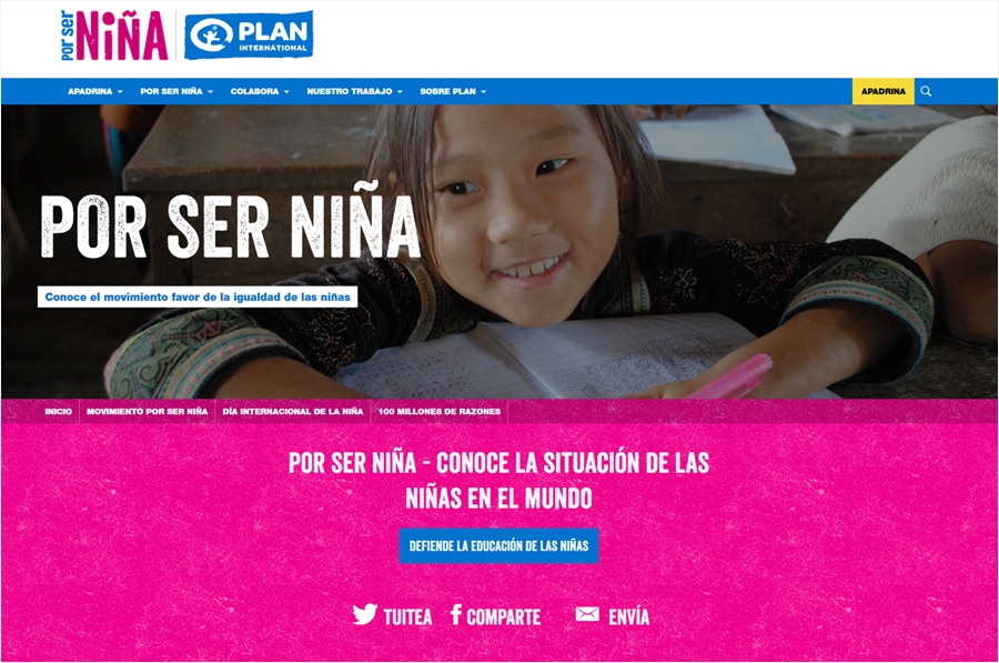 Movimiento &quot;Por Ser Niña&quot;