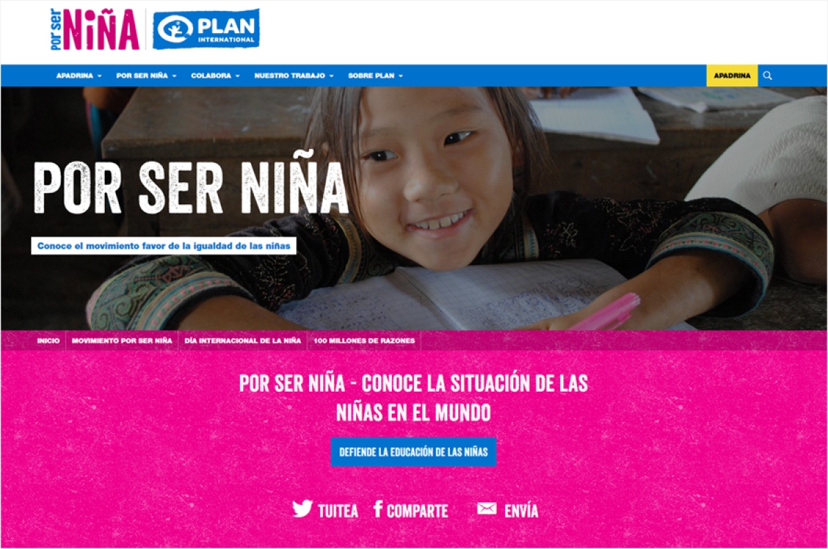 Movimiento &quot;Por Ser Niña&quot;