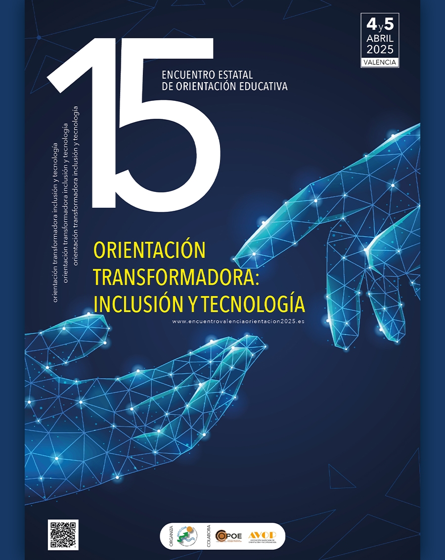 XV Encuentro Estatal de Orientación Educativa, 4 y 5 de abril de 2025 en Valencia
